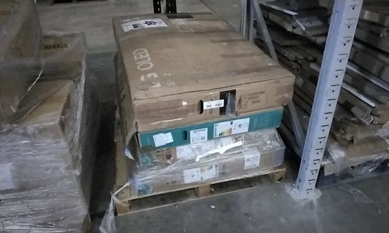 PALLET OF ASSORTED DAMAGED TV'S