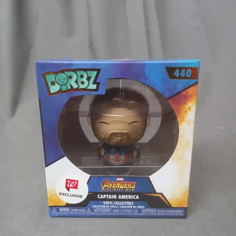 FUNKO DORBZ MARVEL AVENGERS INFINITY WAT - CAPTAIN AMERICA VINYL COLLECTIBLE - 440