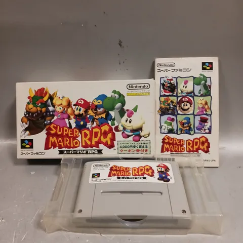 BOXED SUPER MARIO RPG FOR SUPER FAMICOM