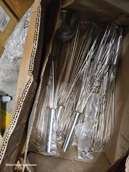 CASE OF APPROXIMATELY 36 CATERING WHISKS 45cm