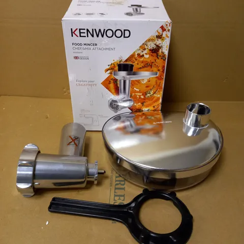 KENWOOD KAX950ME FOOD MINCER ATTACHMENT