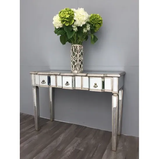 BOXED BROUSSARD 112CM CONSOLE TABLE (1 BOX)