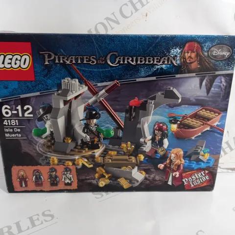 BOXED LEGO PIRATES OF THE CARIBBEAN ISLA DE MUERTA - 4181