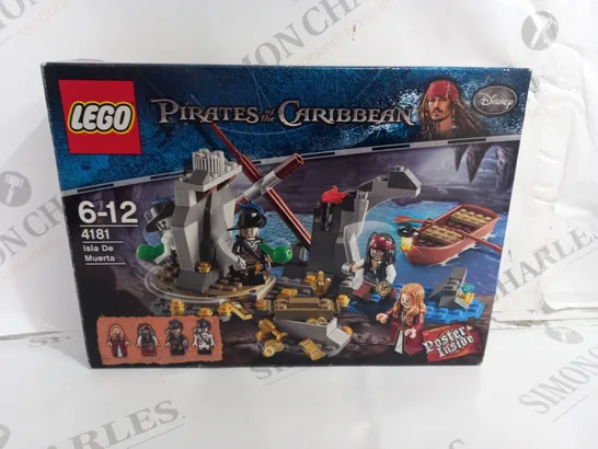 BOXED LEGO PIRATES OF THE CARIBBEAN ISLA DE MUERTA - 4181