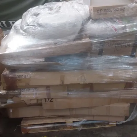 PALLET OF ASSORTED FLAT PACK FURNITURE ITEMS