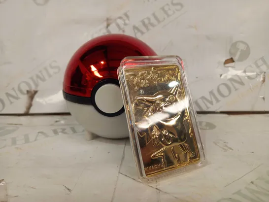 POKÉMON SPECIAL EDITION 23 KARAT GOLD PLATED TRADING CARD - #25 PIKACHU