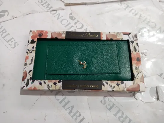 BOXED ASHFORD LEATHER GENUINE LEATHER PURSE