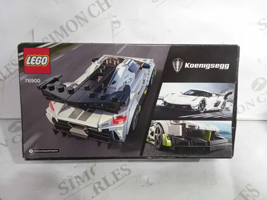 SEALED LEGO SPEED CHAMPIONS KOENIGSEGG 76900