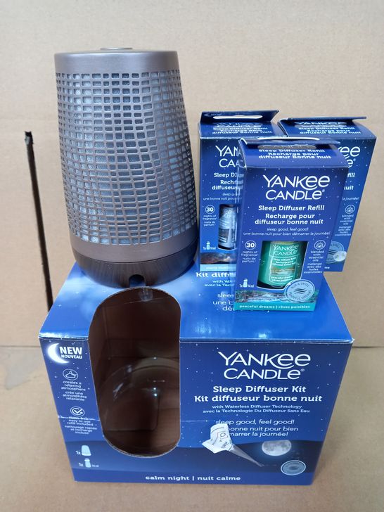 OUTLET YANKEE CANDLE SLEEP DIFFUSER STARTER KIT