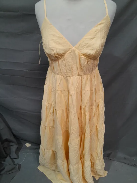 ABERCROMBIE & FITCH YELLOW DRESS - XS