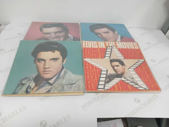 ELVIS PRESLEY VINYL RECORD COLLECTION. APPROXIMATELY 42 VINYL LPS AND BOX SETS.  AN IMPRESSIVE COLLECTION.