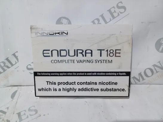 BOXED INNOKIN ENDURA T18E COMPLETE VAPING SYSTEM