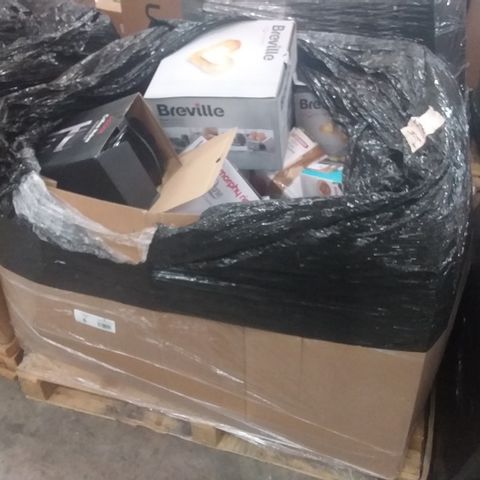 PALLET OF ASSORTED APPLIANCES SUCH AS BLENDERS, TOASTERS, COFFEE MAKERS ETC
