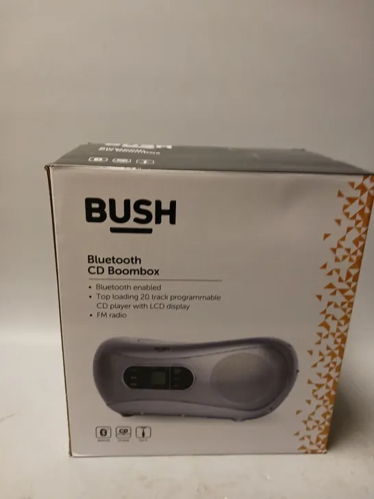 BUSH BLUETOOTH CD BOOMBOX SILVER