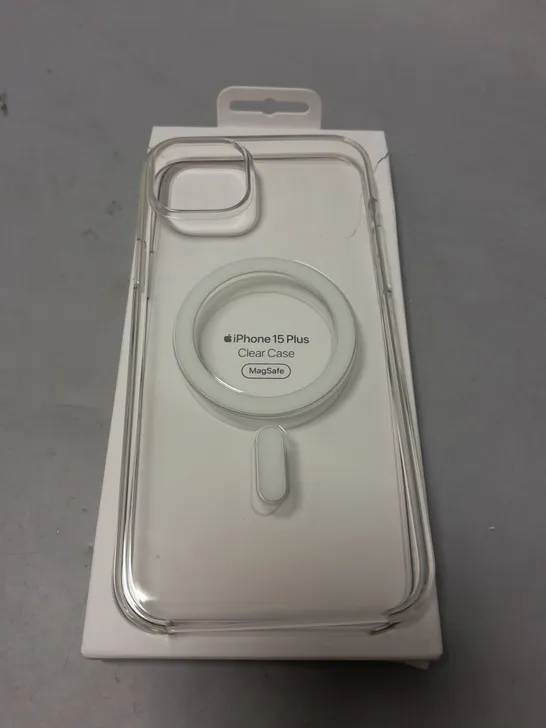 APPLE IPHONE 15 PLUS CLEAR CASE WITH MAGSAFE 