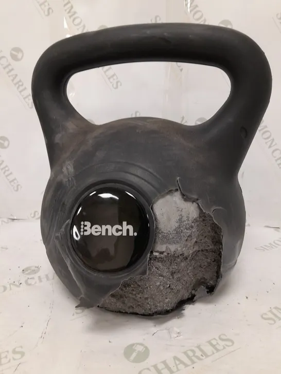 BENCH. 20kg KETTLEBELL (DAMAGED) - COLLECTION ONLY