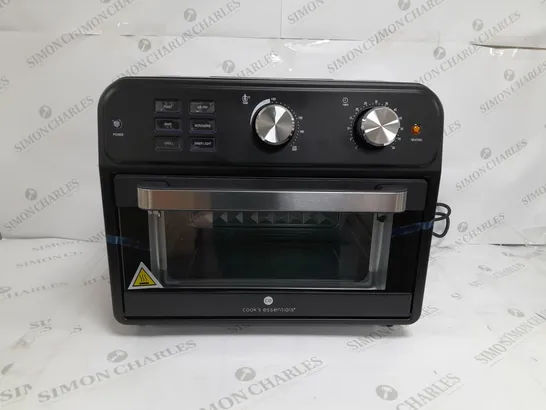 BOXED COOK'S ESSENTIAL 21-LITRE AIRFRYER OVEN IN BLACK