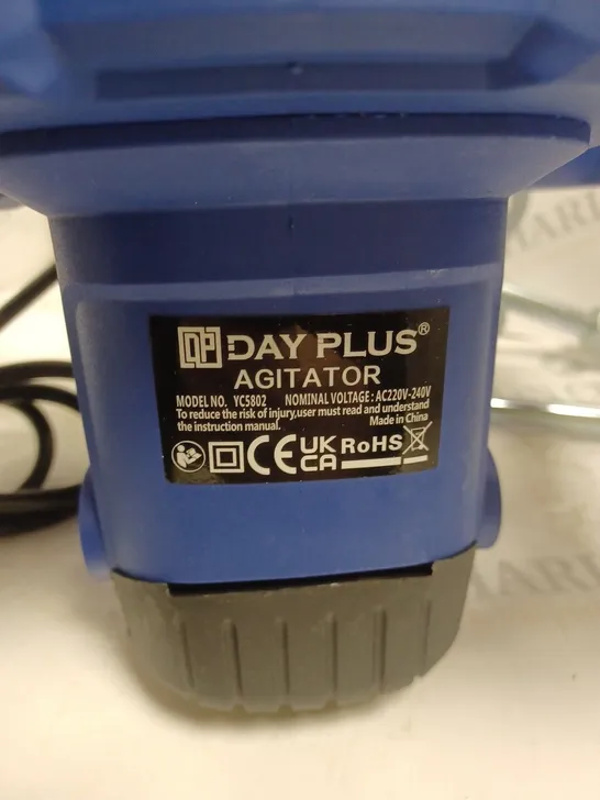 DAY PLUS AGITATOR CONCREATE MIXER 