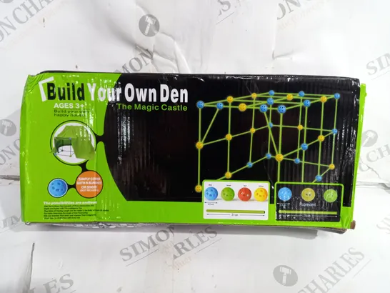 BOXED BUILD YOUR OWN DEN THE MAGIC CASTLE 