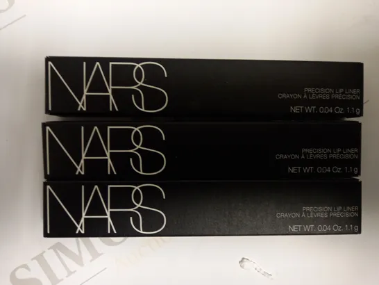 LOT OF 3 NARS PRECISION LIP LINER - LE LAVANDOU 9092