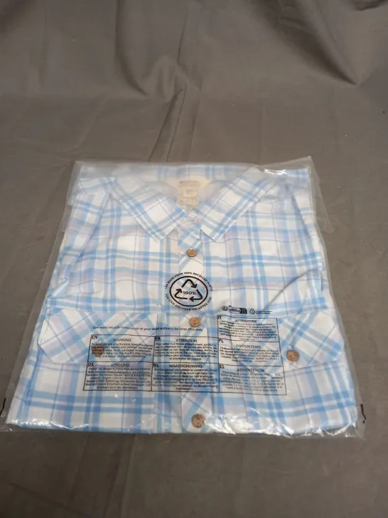 SEALED MOUNTAIN WAREHOUSE CHEQUERED SHIRT SIZE 16