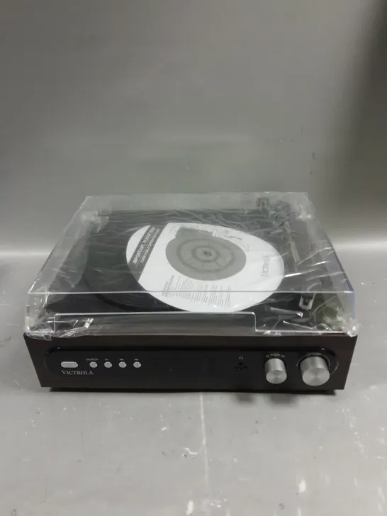 BOXED VICTROLA VTA-65 3-IN-1 TURNTABLE