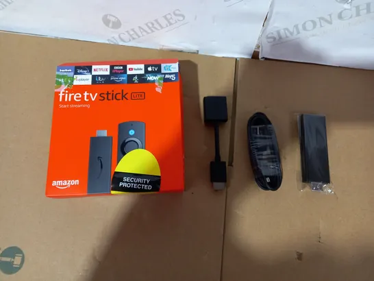 BOXED AMAZON FIRE TV STICK LITE