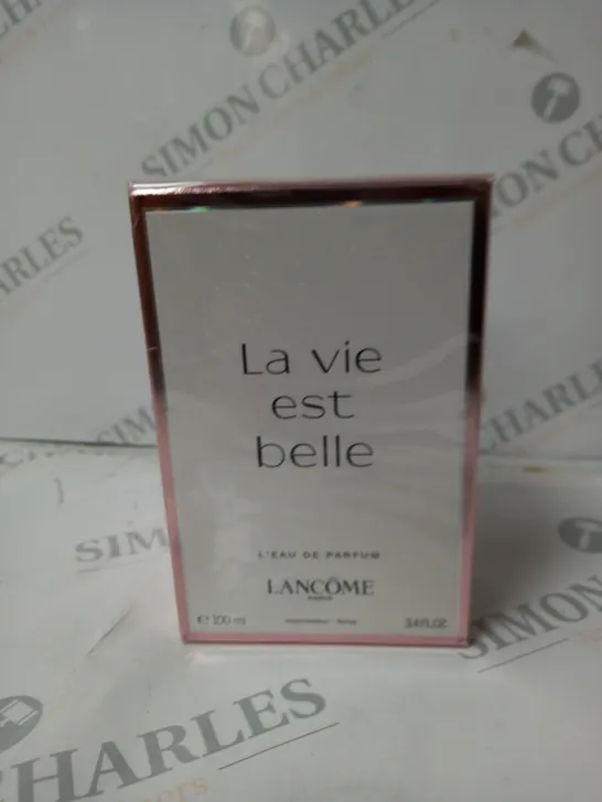 BOXED LANCOME PARIS LA VIE ECT BELLE L'EAU DE PARFUM 100ML - SEALED 