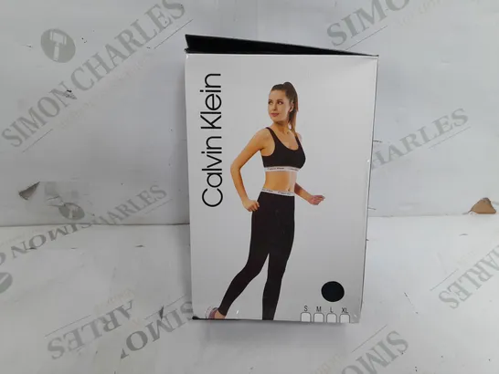 BOXED CALVIN KLEIN LEGGINGS IN BLACK - MEDIUM