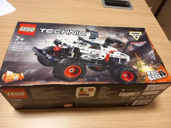 BOXED LEGO TECHNIC MONSTER JAM 42150 MONSTER JAM MONSTER MUTT DALMATION