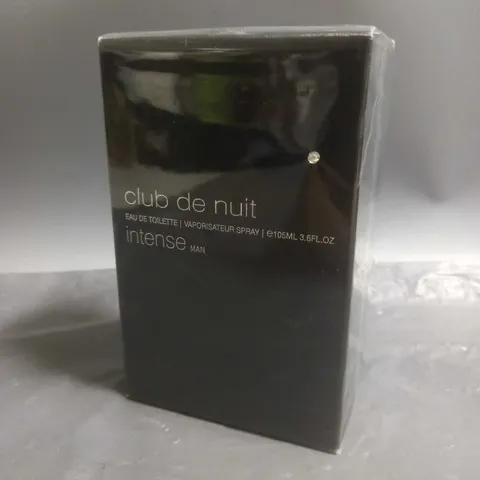 BOXED AND SEALED CLUB DE NUIT EAU DE TOILETTE INTENSE MAN 105ML