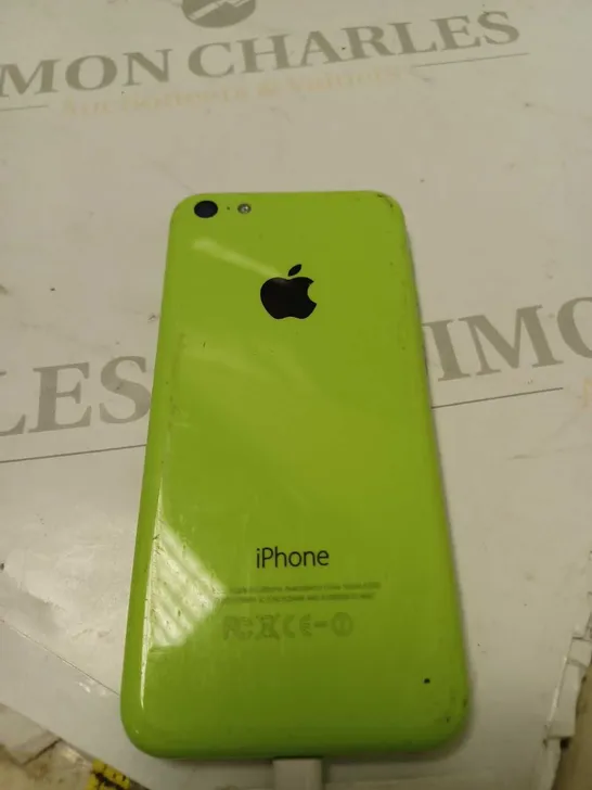 APPLE IPHONE 5C GREEN MODEL A1532