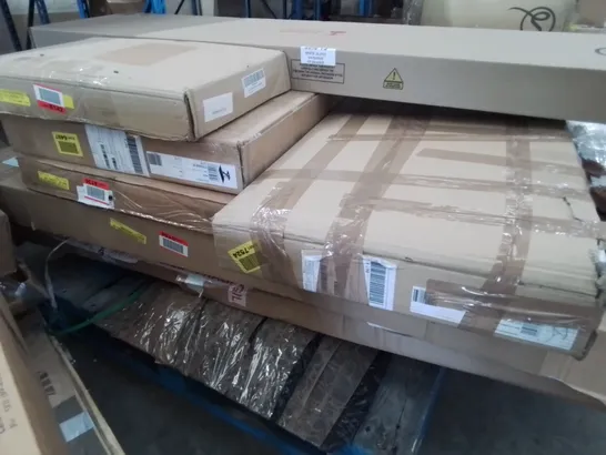 PALLET OF ASSORTED FLAT PACK FURNITURE PARTS