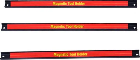 BOXED COSTWAY 3 X MAGNET TOOL HOLDER WALL MAGNETIC STRIP SET MAGNETIC STRIPS 46cm 