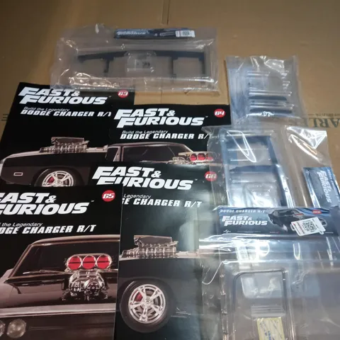 FAST & FURIOUS DODGE CHARGER SET - ISSUE NUMBERS 63,64,65,66