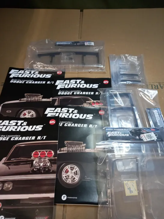 FAST & FURIOUS DODGE CHARGER SET - ISSUE NUMBERS 63,64,65,66