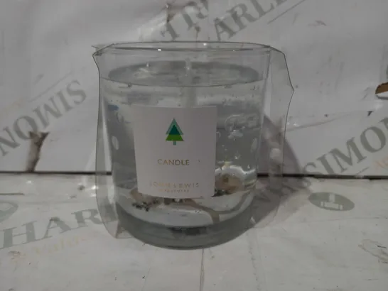 JOHN LEWIS SNOWSCENE GEL CANDLE