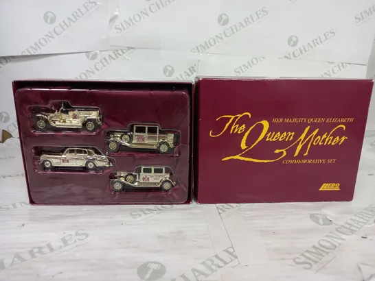 BOXED THE QUEEN MOTHER - COMMEMORATIVE SET