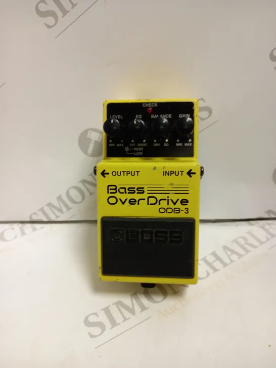 BOSS BASS OVERDRIVE ODB-3