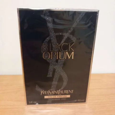 BOXED AND SEALED YVES SAINT LAURENT BLACK OPIUM EAU DE PARFUM 90ML