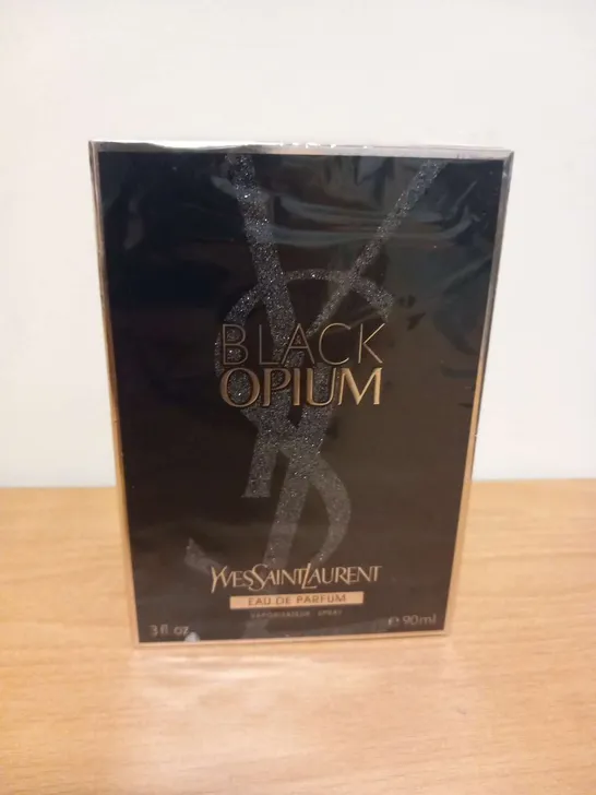 BOXED AND SEALED YVES SAINT LAURENT BLACK OPIUM EAU DE PARFUM 90ML