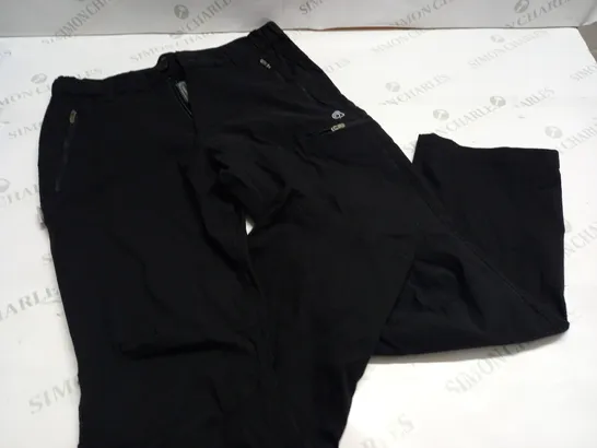 CRAGHOPPERS BLACK TROUSERS - 32" S