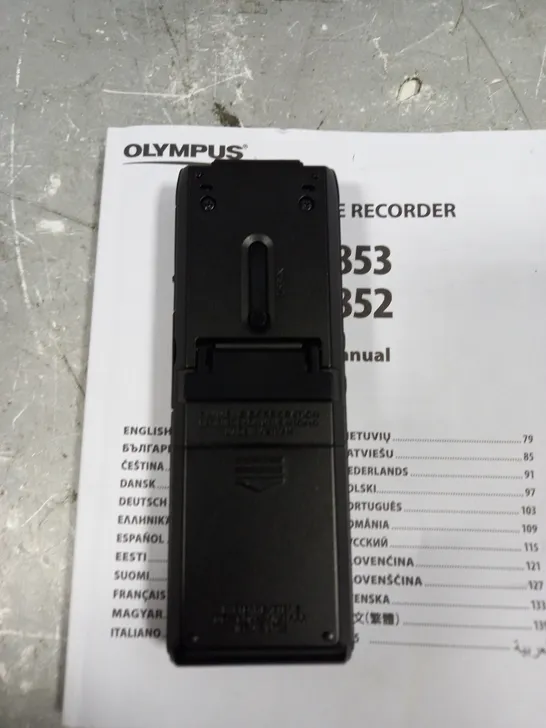 OLYMPUS WS-853 DIGITAL VOICE RECORDER