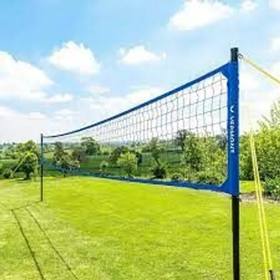 BOXED VERMONT ALUMINIUM  PORTABLE VOLLEYBALL SET 