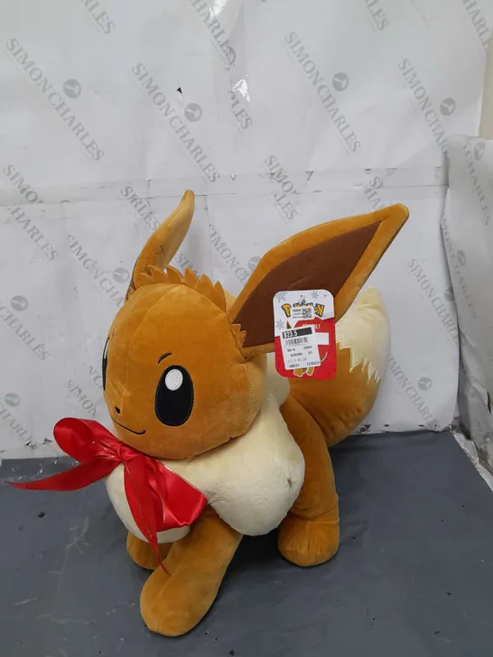 LARGE HOLIDAY EEVEE POKEMON PLUSH 