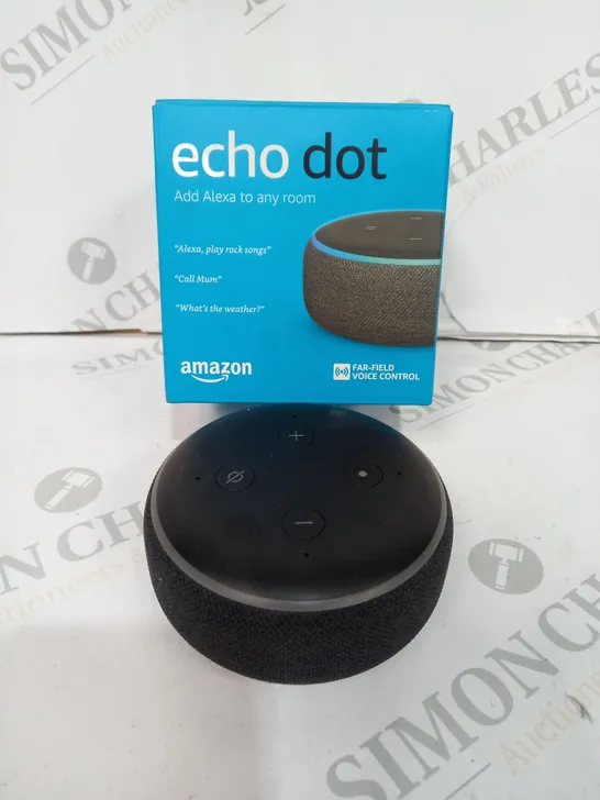 BOXED AMAZON ECHO DOT SPEAKER