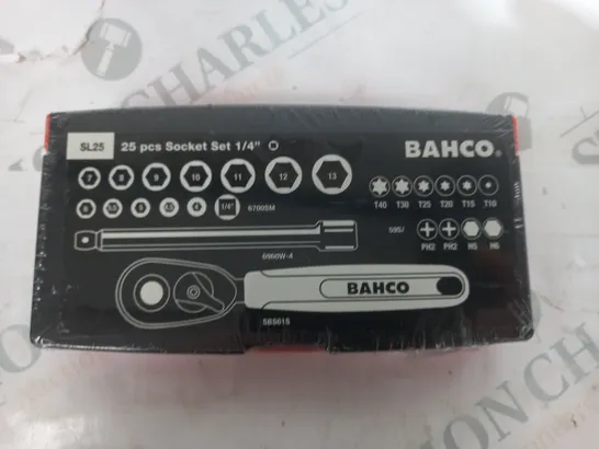 BAHCO 25 PCS SOCKET SET 