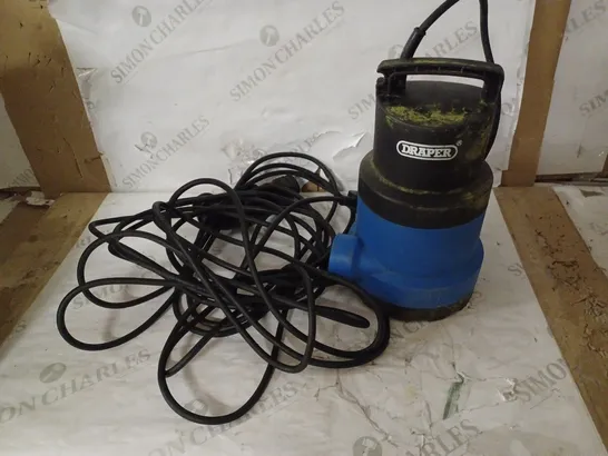 DRAPER 98911 SUBMERSIBLE CLEAN WATER PUMP 250W