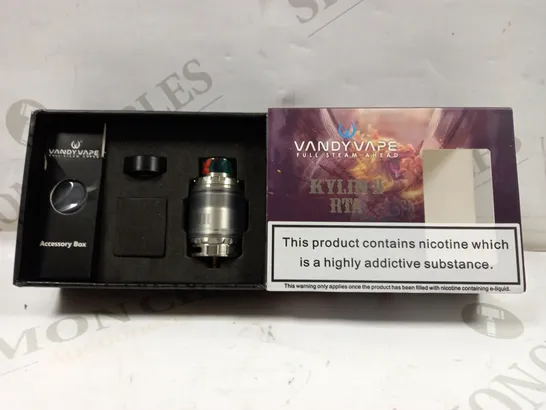 VANDY VAPE FULL STEAM AHEAD KYLIN II RTA - SILVER 