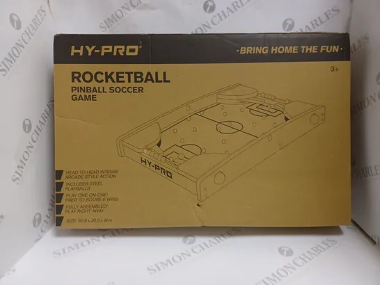 BOXED HY-PRO 20 INCH ROCKETBALL PINBALL SOCCER GAME  RRP £24.99